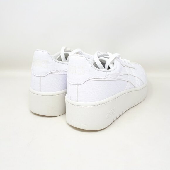 Asics Japan S Platform All White Casual VTG Shoe Sneaker Womens Size 9.5 US NEW - Picture 5 of 12